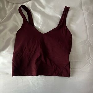 Lululemon align tank size 0 
Never worn 
Pull away tag on